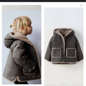 Girls Zara coat | size 5-6
